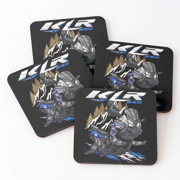Item preview, Kawasaki KLR650 2008 (Blue) for Motorcycle Riders designed and sold by MotoApparelHub.