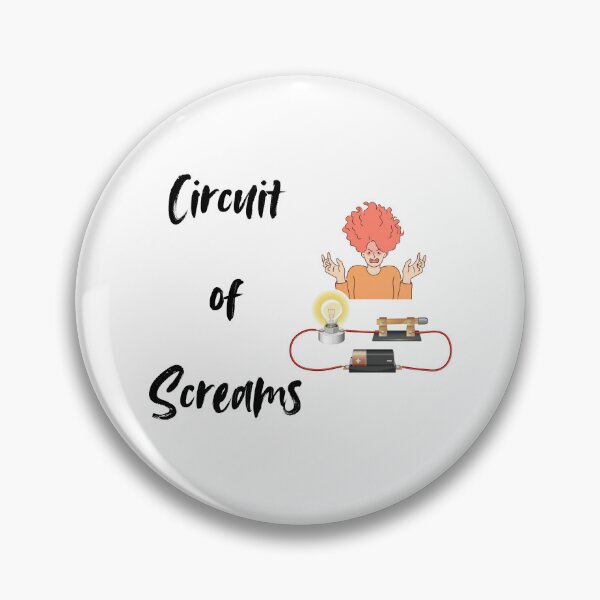 Item preview, Spooky Circuit of Screams Halloween Engineering Pun designed and sold by ThePungineer.