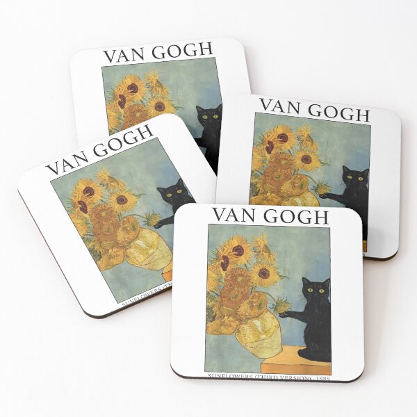 Item preview, Van Gogh's Black Cat  designed and sold by BASKF.