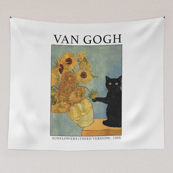 Item preview, Van Gogh's Black Cat  designed and sold by BASKF.