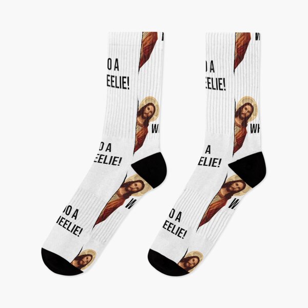 Item preview, Jesus Meme DO A WHEELIE! designed and sold by Beltschazar.