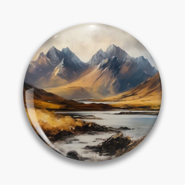 Item preview, Cuillin mountain range designed and sold by Island Art Studios.