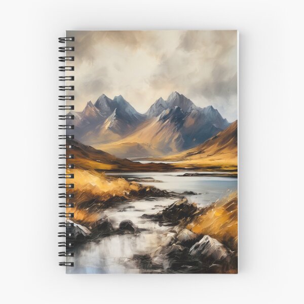 Item preview, Cuillin mountain range designed and sold by Island Art Studios.