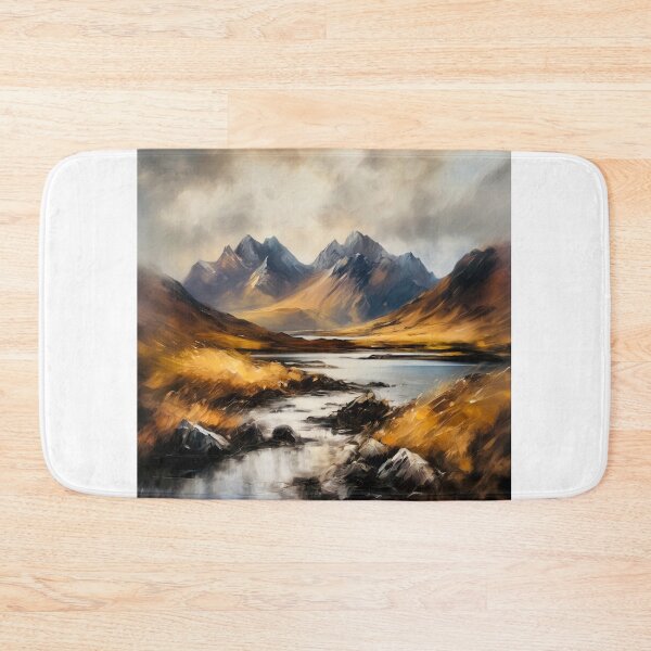 Item preview, Cuillin mountain range designed and sold by Island Art Studios.