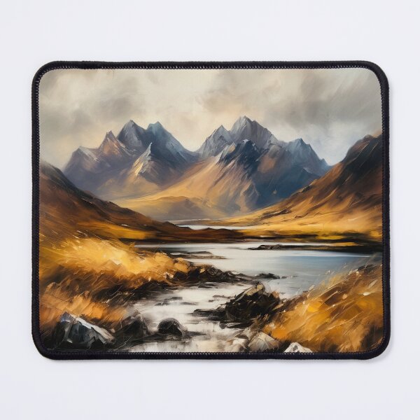 Item preview, Cuillin mountain range designed and sold by Island Art Studios.