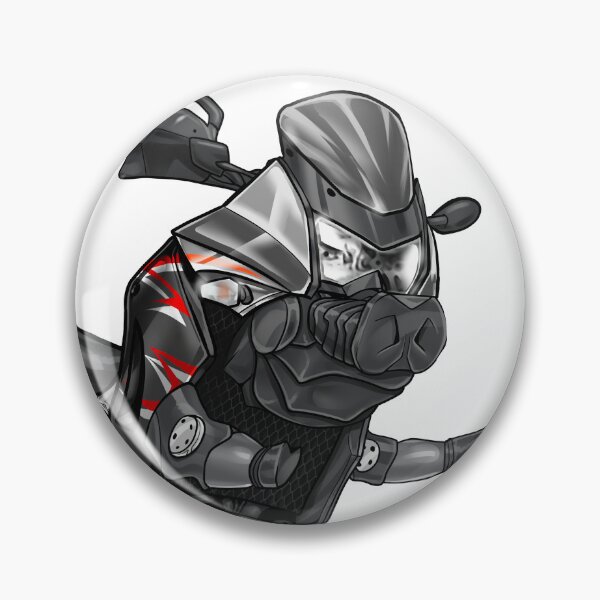 Item preview, Kawasaki KLR650 2008 (Sunbeam Red) for Motorcycle Riders designed and sold by MotoApparelHub.