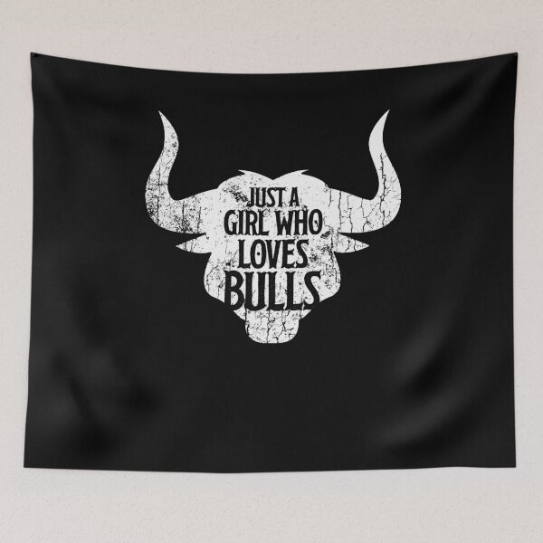 Item preview, Just A Girl Who Loves Bulls Gifts USA Bull Farmer  designed and sold by roarr.