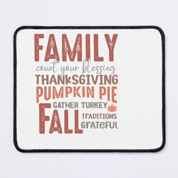 Item preview, Family, Count Your Blessings – Thanksgiving & Fall designed and sold by artcultreone.