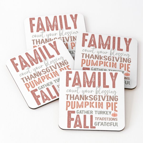 Item preview, Family, Count Your Blessings – Thanksgiving & Fall designed and sold by artcultreone.