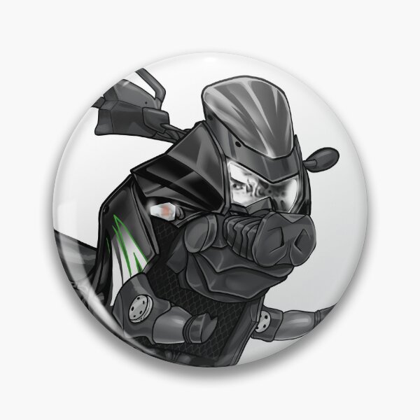 Item preview, Kawasaki KLR650 2009 (Ebony) for Motorcycle Riders designed and sold by MotoApparelHub.