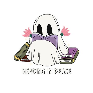 Artwork thumbnail, Reading In Peace Ghost by arwaIB