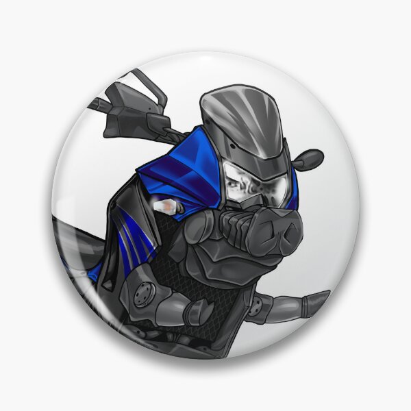 Item preview, Kawasaki KLR650 2009 (Oriental Blue) for Motorcycle Riders designed and sold by MotoApparelHub.