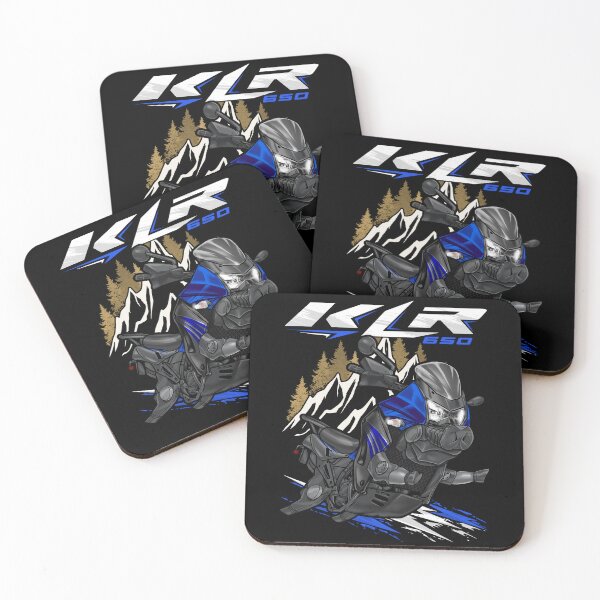 Item preview, Kawasaki KLR650 2009 (Oriental Blue) for Motorcycle Riders designed and sold by MotoApparelHub.