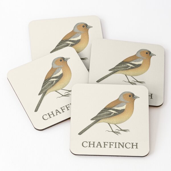 Item preview, Chaffinch – Vintage Field Guide Style Bird Illustration for Nature Lovers & Forest School designed and sold by The Digital Compass.