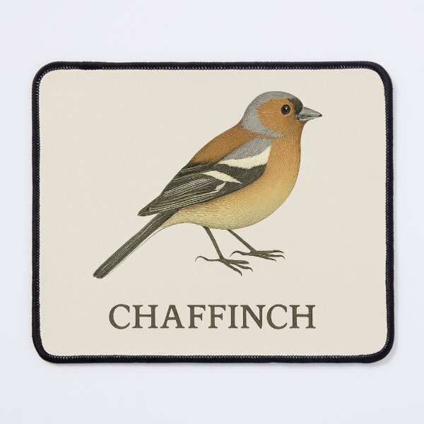 Item preview, Chaffinch – Vintage Field Guide Style Bird Illustration for Nature Lovers & Forest School designed and sold by The Digital Compass.