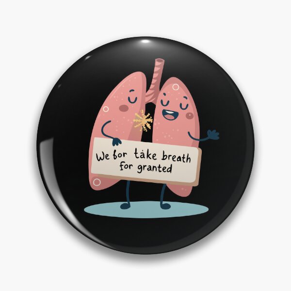 Item preview, We Don’t Take Breath for Granted – Respiratory Therapist Quote designed and sold by VividOrganica.