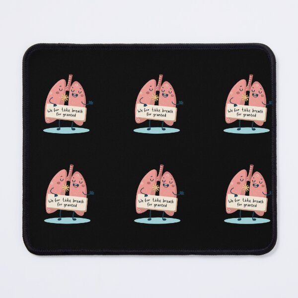 Item preview, We Don’t Take Breath for Granted – Respiratory Therapist Quote designed and sold by VividOrganica.