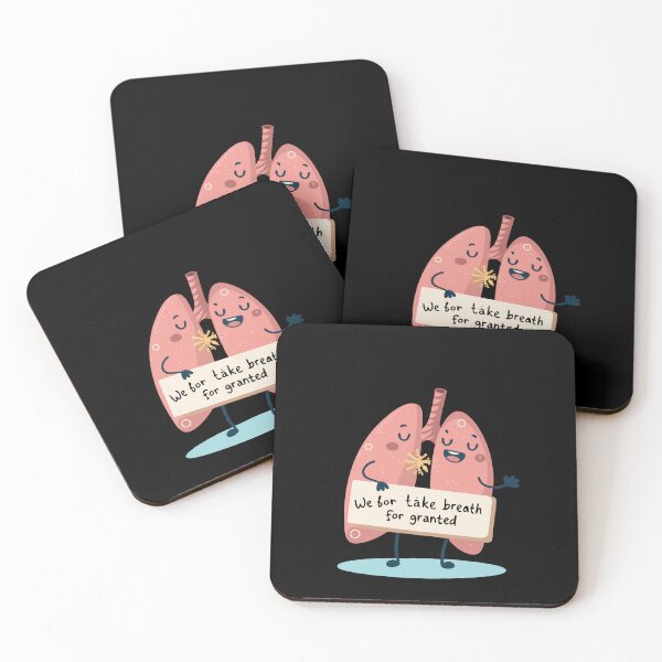Item preview, We Don’t Take Breath for Granted – Respiratory Therapist Quote designed and sold by VividOrganica.
