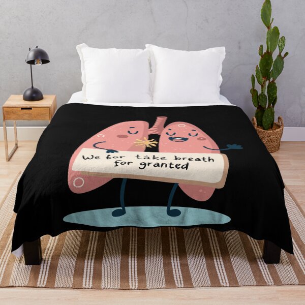 Item preview, We Don’t Take Breath for Granted – Respiratory Therapist Quote designed and sold by VividOrganica.