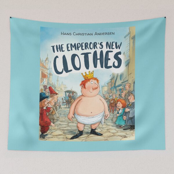 Item preview, The Emperor's New Clothes designed and sold by Sketch-Shack.