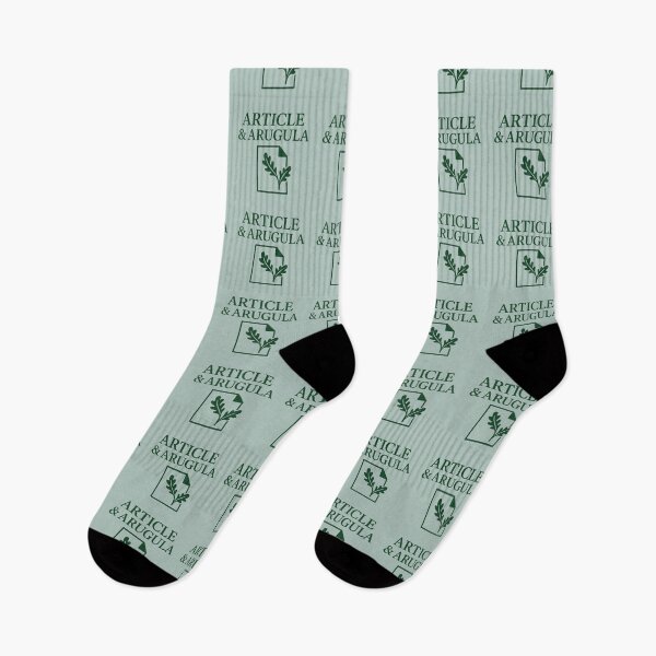 Item preview, Article & Arugula – Legal Food Pun Design designed and sold by Bratak.