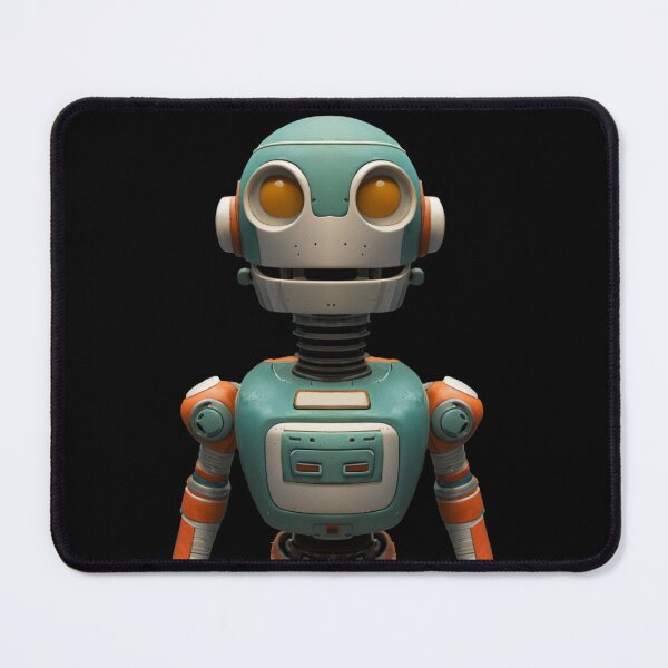 Item preview, Funny Robot Cartoon Sci-Fi designed and sold by Static-Fractal.