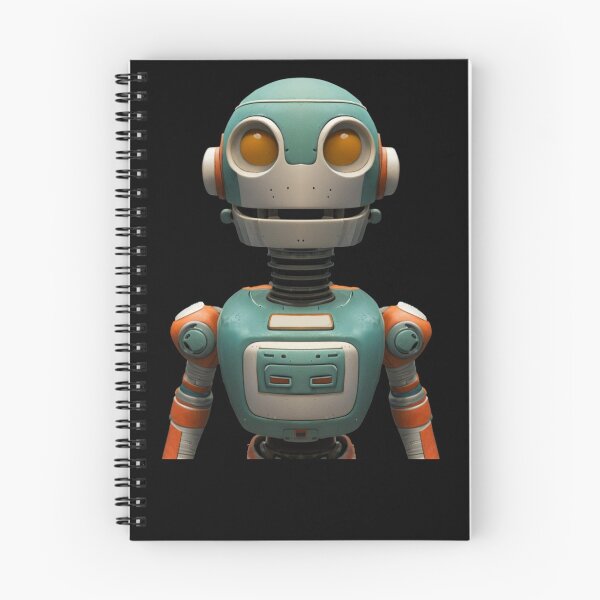 Item preview, Funny Robot Cartoon Sci-Fi designed and sold by Static-Fractal.