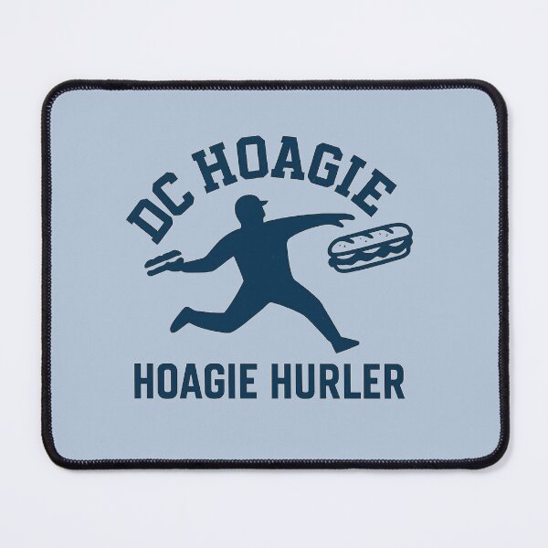 Item preview, DC Hoagie Howl – Retro Sports Meme Emblem designed and sold by Bratak.