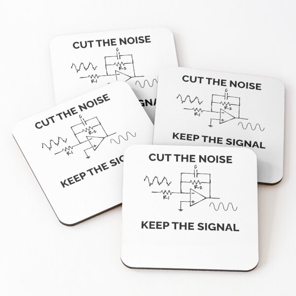 Item preview, Cut the Noise Keep the Signal designed and sold by lrsparks.