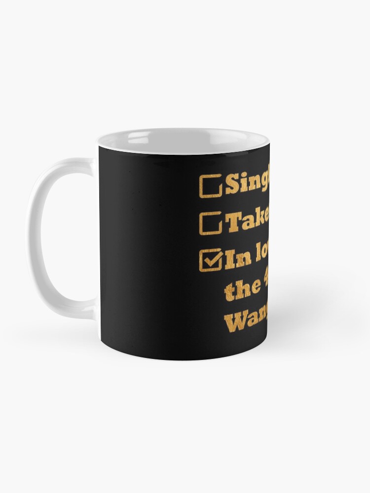 Alternate view of Single Taken In love with the 4th prince Wang So gold Mug