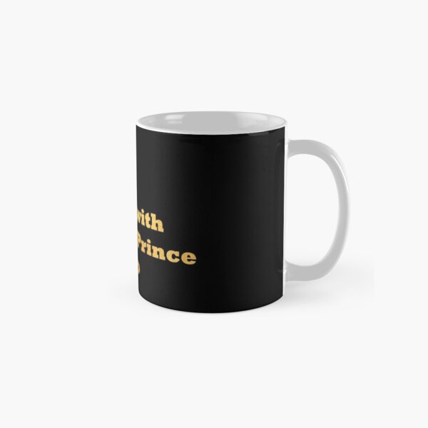 Single Taken In love with the 4th prince Wang So gold Classic Mug