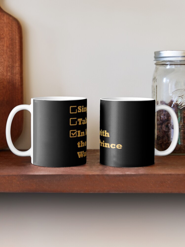 Alternate view of Single Taken In love with the 4th prince Wang So gold Mug