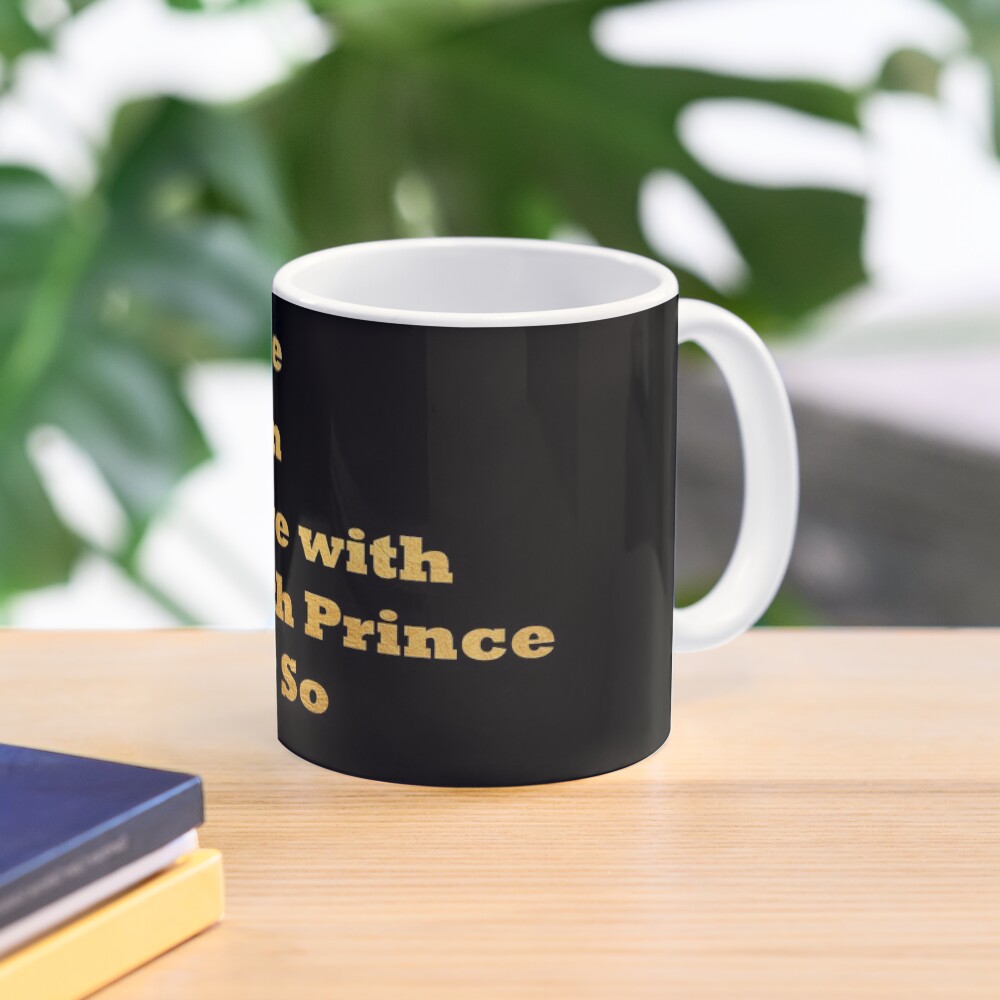 Single Taken In love with the 4th prince Wang So gold Mug