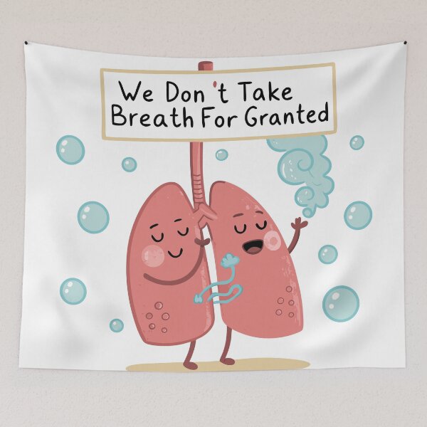 Item preview, Every Breath Matters – Respiratory Therapist Quote designed and sold by VividOrganica.