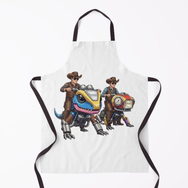 Item preview, Cowboy and his trusty lizard motorcycle designed and sold by PP&RAINBOW SHOP.