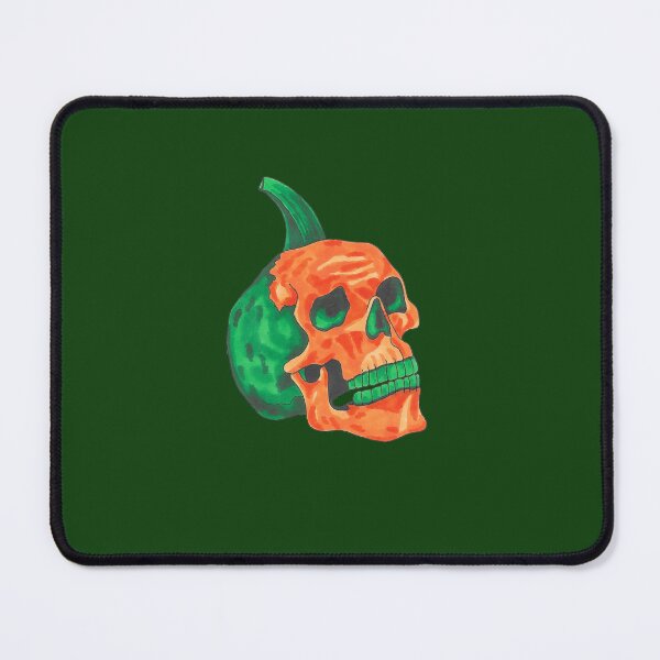 Item preview, Halloween Pumpkin Colored Skull designed and sold by BHG Art & Designs.