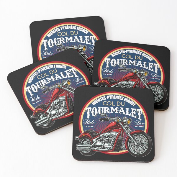 Item preview, Col du Tourmalet Motorcycle - Route des Cols Pyrenees designed and sold by gear-posters.
