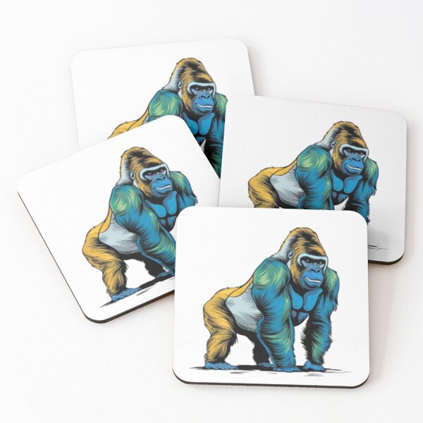 Item preview, Cross River Gorilla African Wildlife Design designed and sold by DUMEJE.