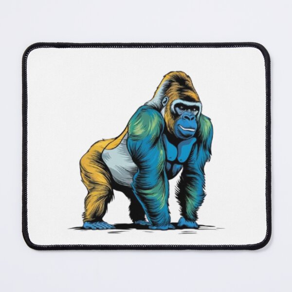 Item preview, Cross River Gorilla African Wildlife Design designed and sold by DUMEJE.