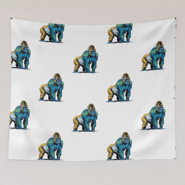 Item preview, Cross River Gorilla African Wildlife Design designed and sold by DUMEJE.