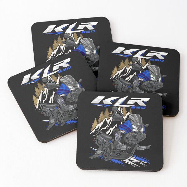Item preview, Kawasaki KLR650 2010 (Candy Thunder Blue) for Motorcycle Riders designed and sold by MotoApparelHub.