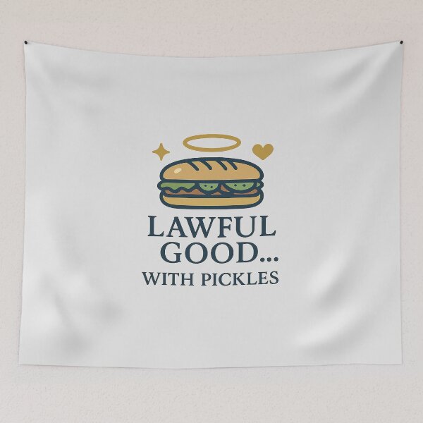 Item preview, Lawful Good… with Pickles – Alternate RPG Meme designed and sold by Bratak.