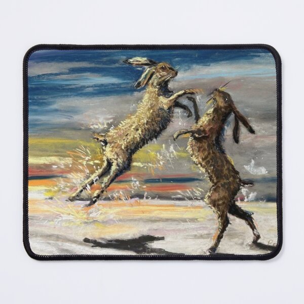 Item preview, Boxing Hares designed and sold by PruDesigns.