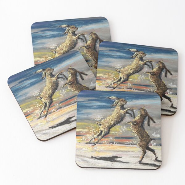 Item preview, Boxing Hares designed and sold by PruDesigns.