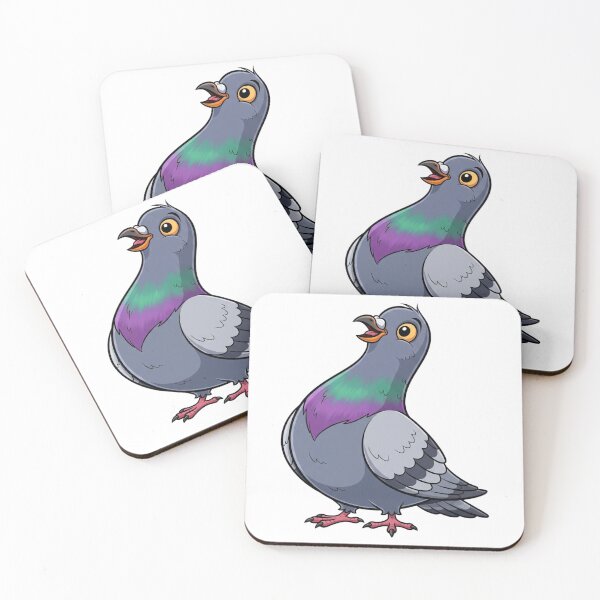 Item preview, Pigeons | Playful, Urban, and Feather-Filled Graphic Design designed and sold by Tw1nsAIArt.