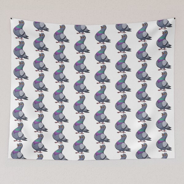 Item preview, Pigeons | Playful, Urban, and Feather-Filled Graphic Design designed and sold by Tw1nsAIArt.