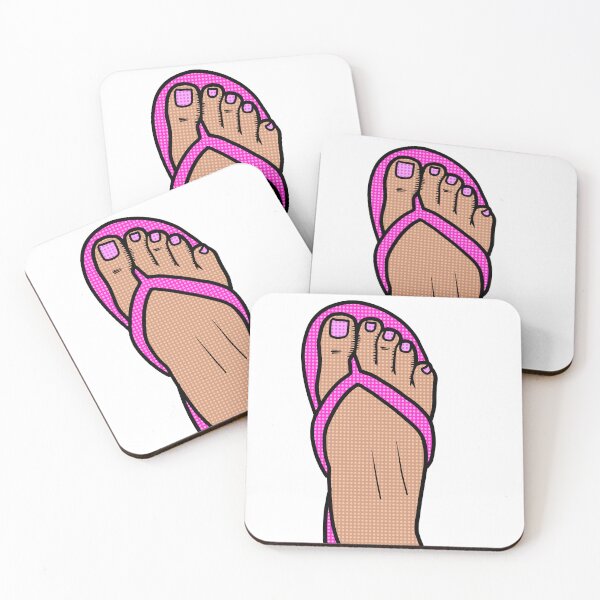Item preview, Pink Flip Flop designed and sold by SolefulStickers.