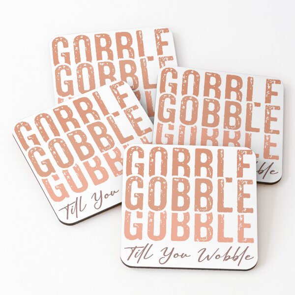 Item preview, Gobble Till You Wobble – Funny Thanksgiving designed and sold by artcultreone.