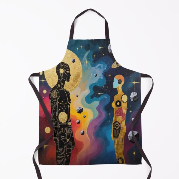 Item preview, Cosmic Connection – Two Beings in a Galactic Dialogue between Light, Technology & Fantasy designed and sold by FotoworldEdel.