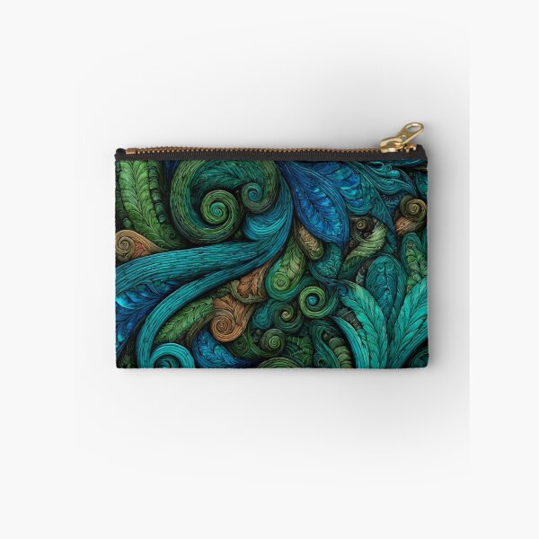 Item preview, New Zealand Māori Paua Pattern Koru Design 486 designed and sold by GrinGalore.